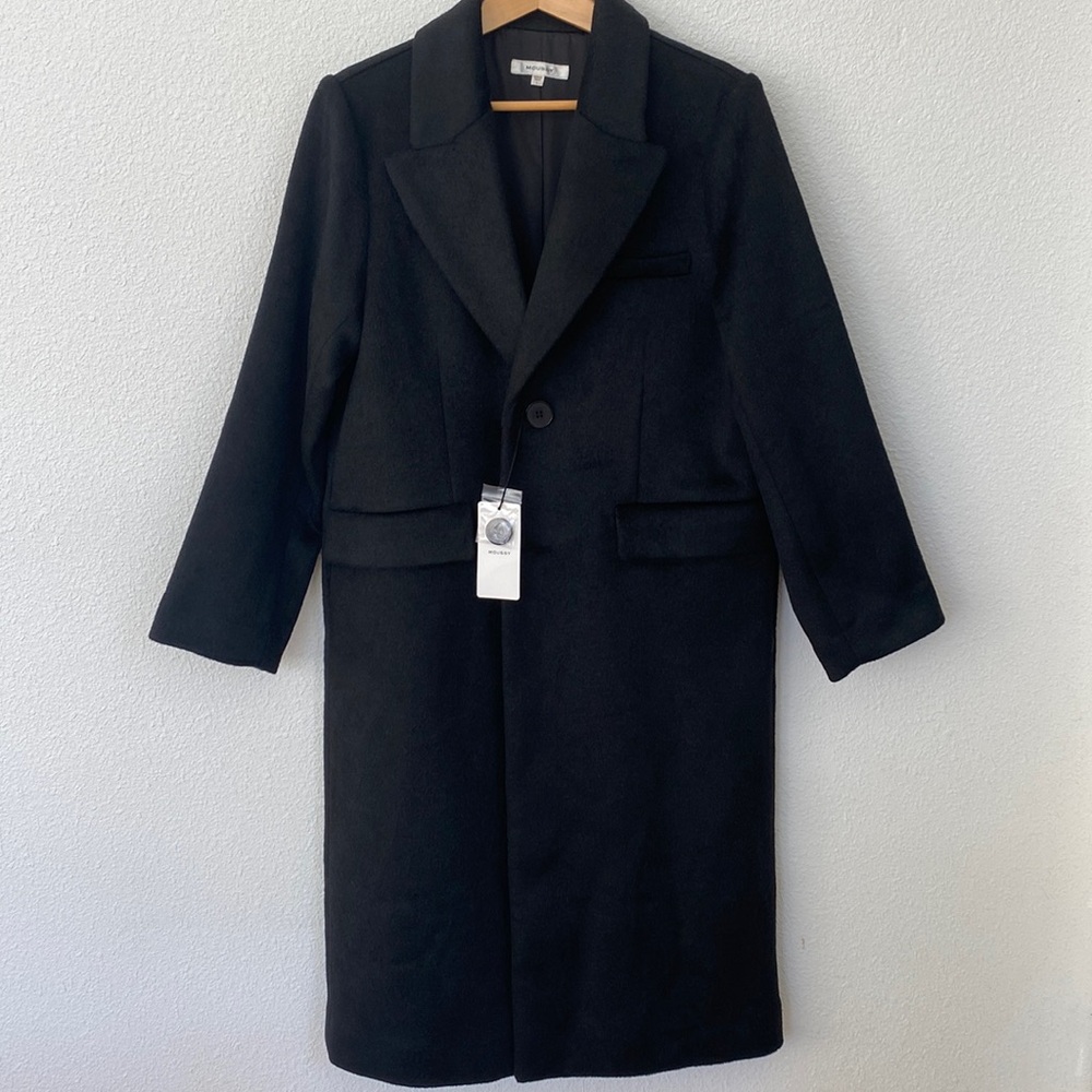 Moussy Black Coat (BNWT)